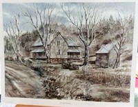 "MOUNTAIN HOMEPLACE" BY LARRY BURTON - #358/700