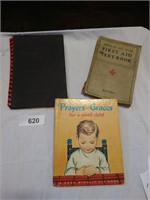 1933 First Aid Book, 1946 Farmers Guide &