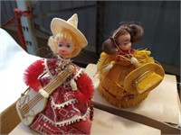 (2) Vintage Decorative Dolls