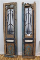 Vintage Wood And Steel (24" x 98") Doors From