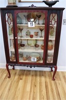 (16 x 44 x 62") Antique China Cabinet (Cabinet