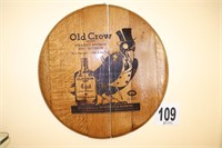 21" Tall Wood 'Old Crow' Barrel Top (R3)