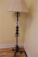 68" Tall Metal Base Floor Lamp with Shade (R3)