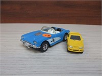 Die Cast 1959 Chevy Corvette Car + Bonus Car