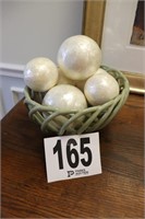 Ceramic Bowl with Plastic Balls (Hall)