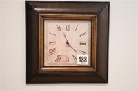 32x32" Framed Wall Clock (R5)