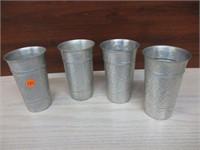 4 Aluminum Cups (matches #148)