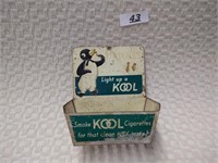 Kool Cigarette Advertising Matches Display