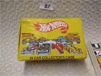 1983 Mattel Hot Wheels Case w/ Assorted Vehicles