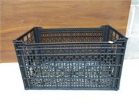 Black Stackable Tote / Crate