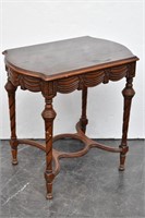 1940's Carved Parlor Table