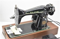 ELITE Sewing Machine w/Case-Made in Occupied Japan