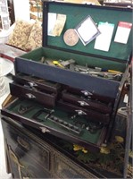 Wedell and boers vintage machinist toolbox