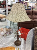 Palm tree side lamp