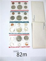 1978 U.S. Proof Coin Sets 4 Total