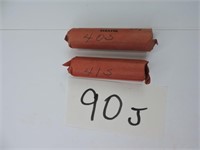 1940S and 941S Rolls of Wheat Pennies