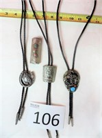 Western Bolo Ties & Lighter Cover