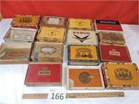 Vintage Cigar Box Lot