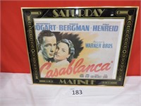 Casablanca Framed Movie Poster