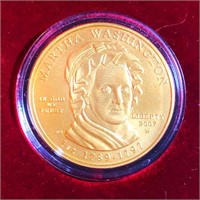 2007-W $10 Martha Washington Gold Coin 1/2Oz UNC