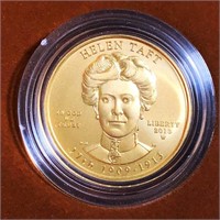 2013-W $10 Helen Taft Gold Coin 1/2Oz UNC