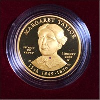 2009-W $10 Margaret Taylor Gold Coin 1/2Oz PR