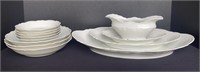 Twelve Pieces Royal White Austrian China