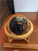 Small World Globe w/ Brass Holder