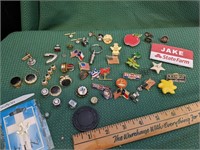 Assorted Lapel Pins