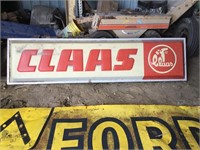Claas Double Sided Sign