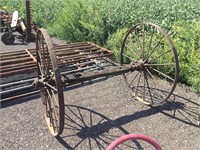 Iron Wheel Axle