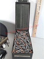 1000+ rds 7.62 x 39 steel case ammo in metal