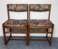 Pair Of Cloth Office Chairs