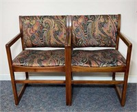 Pair Of Cloth Office Chairs
