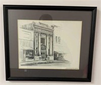 First National Bank Dickson Framed Print