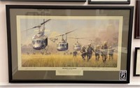First Boots On The Ground Framed Artist Proof