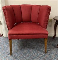 Maroon Accent Chair