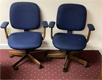 2 Rolling Office Chairs