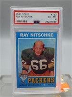 1971 Topps Ray Nitschke card graded PSA 6!