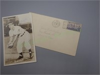 Rare 1951 Signed Bob Avila with return envelope!