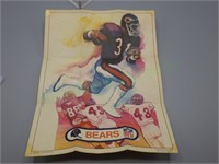 Rare 1982 Chicago Bears Raisin Bran poster!