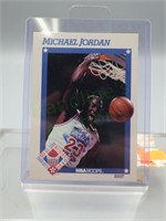 1991 NBA Hoops Michael Jordan Basketball Card!