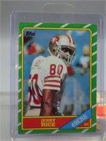 1986 Topps Jerry Rice ROOKIE Card!