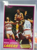 1981 Topps Magic Johnson Card basketball card!