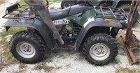 Arctic Cat 300 4wd/2wd Runs, With Snow Blade