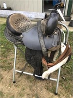 15 Inch Big Horn Synthetic Saddle 101
