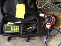 Heat Gun And Tpi Combustion Analyzer For Propane,