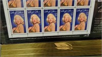 us sheet of stamps marilyn monroe 1995