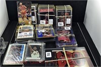 125 mostly basketball cards/2 key chains:
