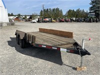 1989 HM Flatbed Trailer